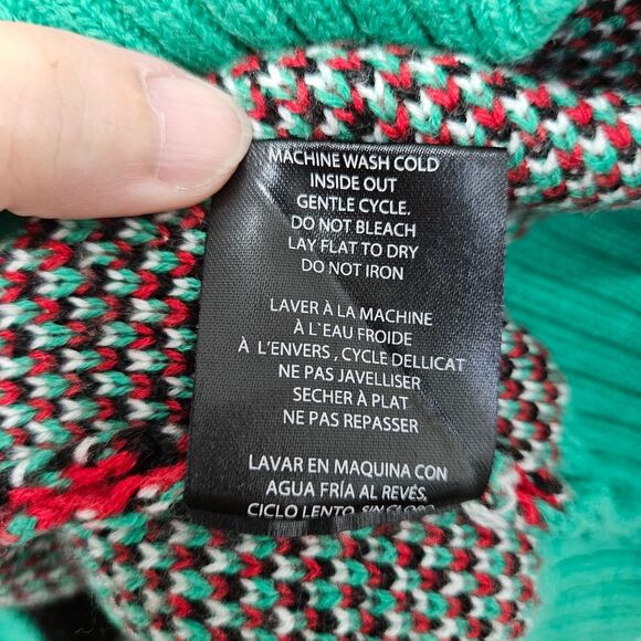 Star Wars Ugly Christmas Sweater Adult Medium Darth Vader Red Green White EUC - Picture 4 of 9